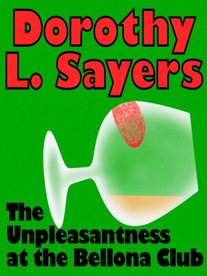 cover image of The Unpleasantness at the Bellona Club